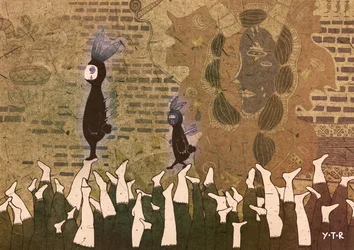 Die Schritte stoppen, 2012 (digital)